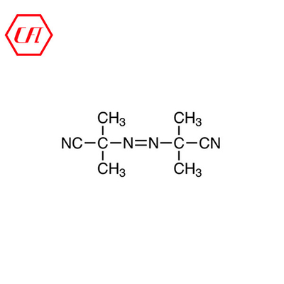 化学Cas 78-67-1 Azobisisobutyronitrile AIBNの創始者99.5%の雑多な化学清潔になる水